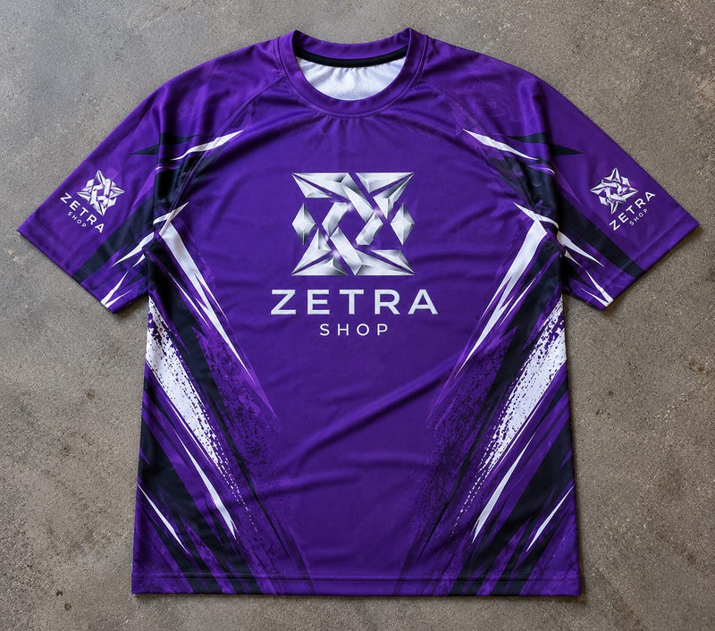 Zetra Elite Performance Rash Guard – Purple Edition