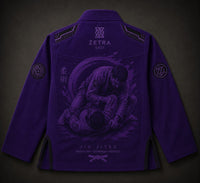 Zetra Royal Shadow BJJ Gi – Premium Purple Edition