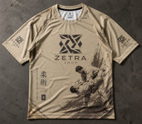 Zetra Warrior Spirit Rash Guard – Sand Edition