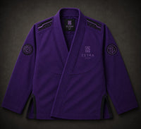 Zetra Royal Shadow BJJ Gi – Premium Purple Edition