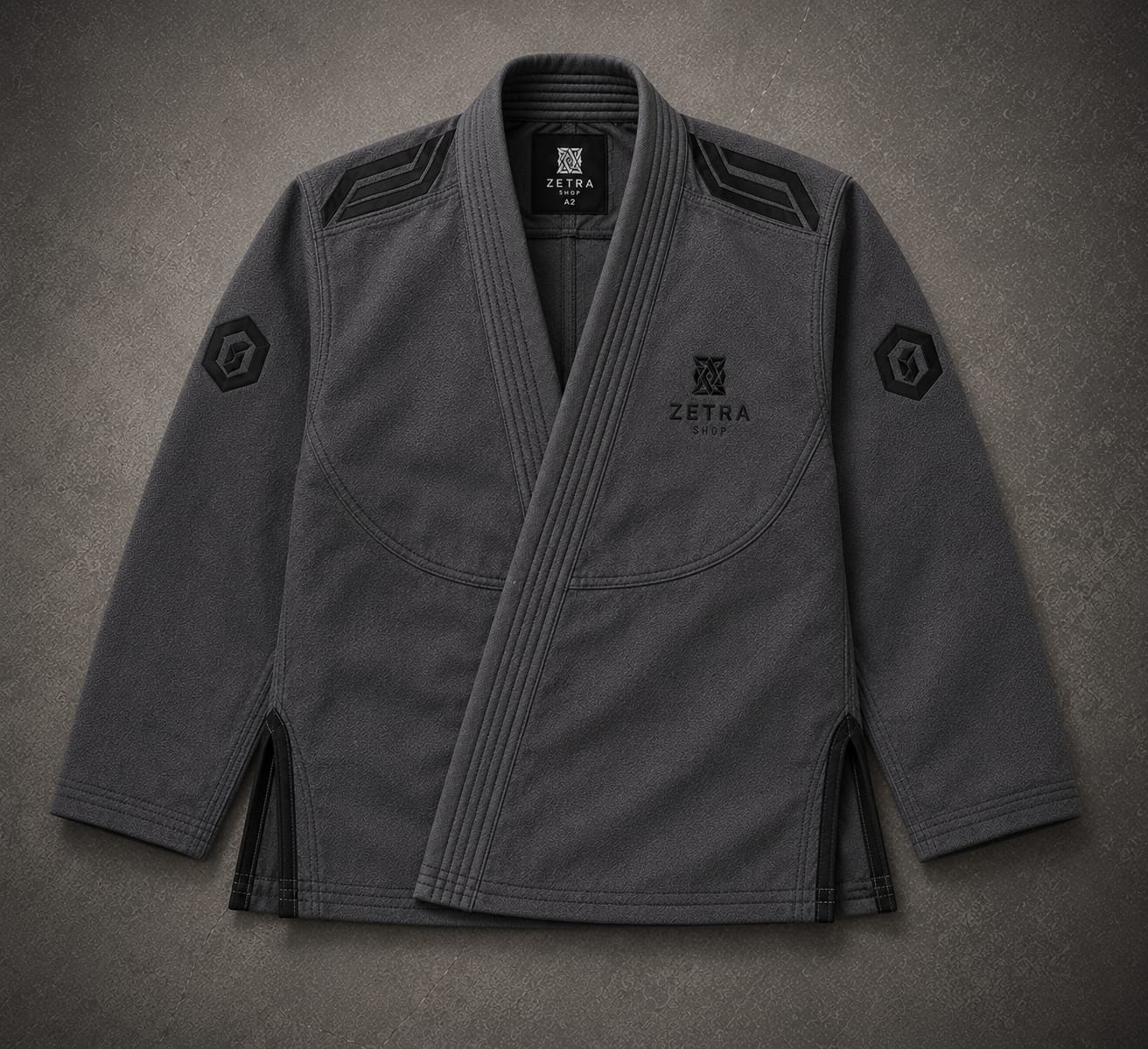 Zetra Midnight Crane BJJ Gi – Premium Black Edition