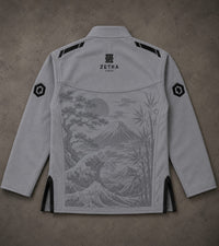 Zetra Fuji Wave BJJ Gi – Premium Grey Edition