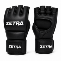 ZETRA Pro MMA Gloves – Blue Edition