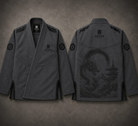 Zetra Midnight Crane BJJ Gi – Premium Black Edition
