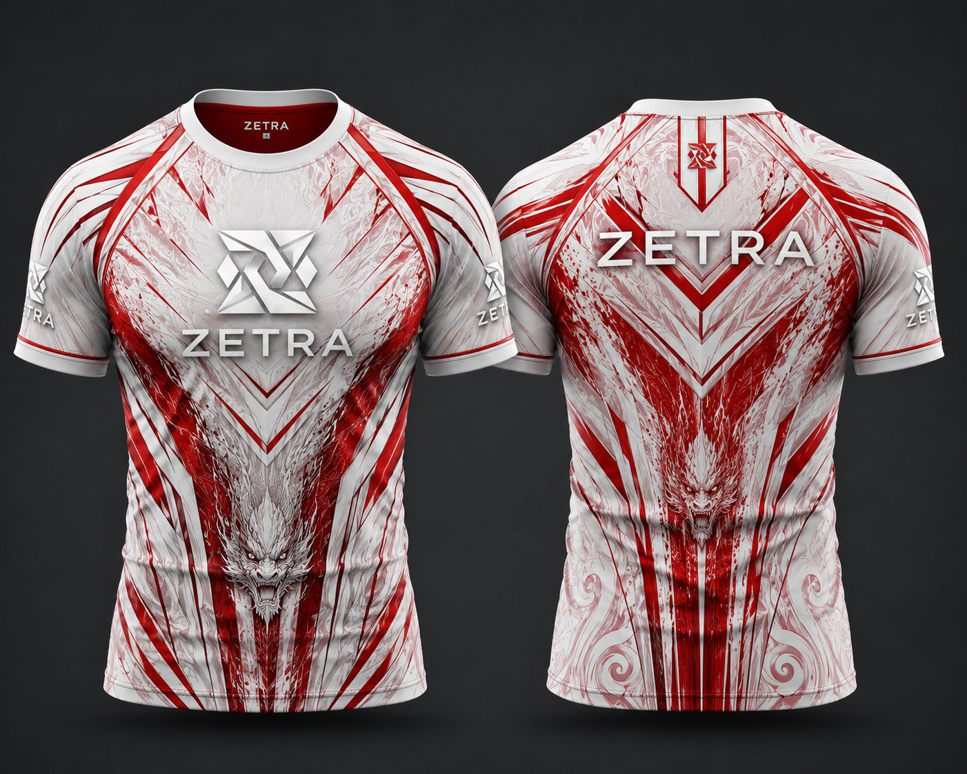 ZETRA MMA Black & Gold Rash Guard