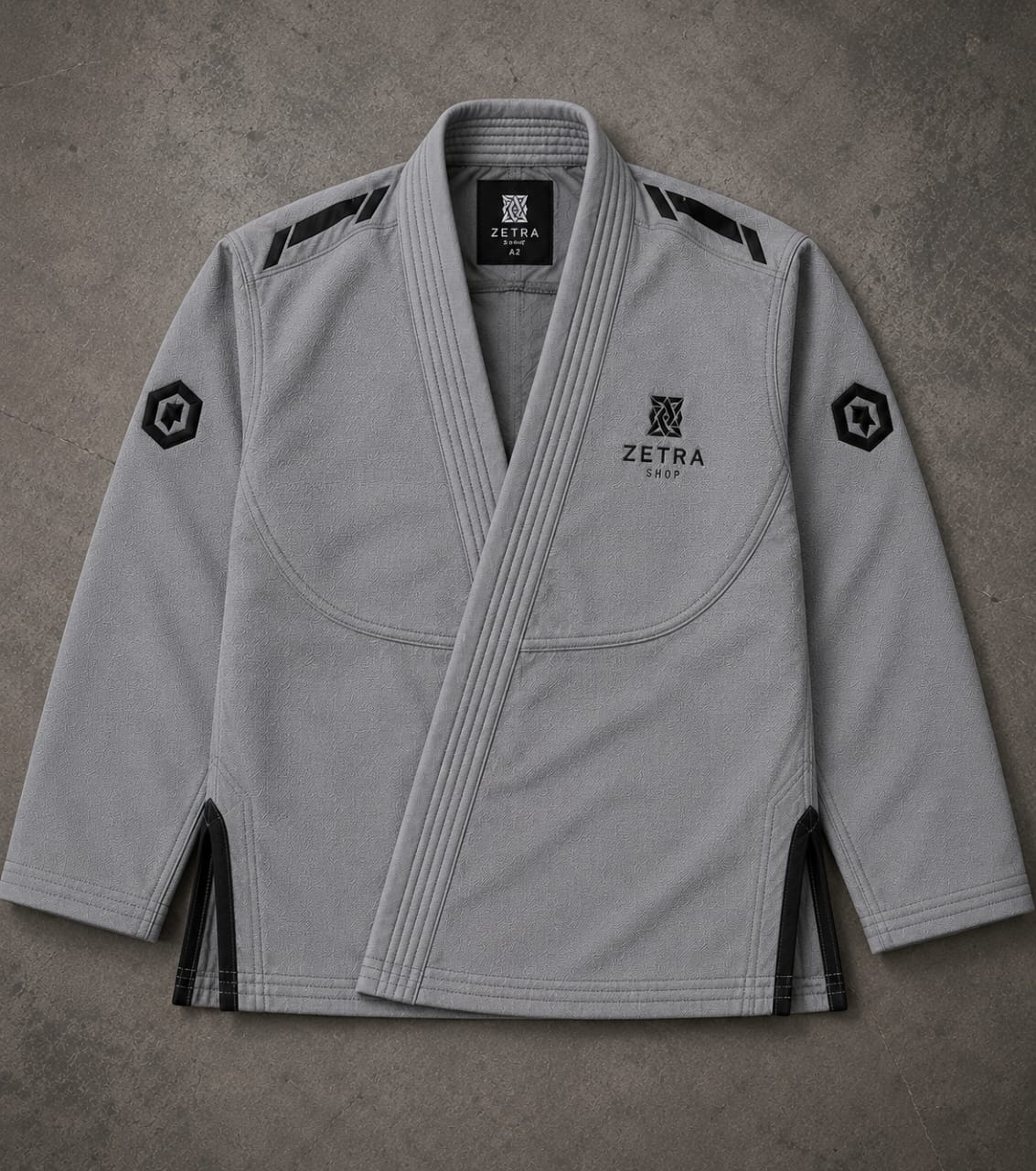 Zetra Fuji Wave BJJ Gi – Premium Grey Edition