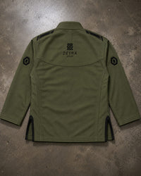 Zetra Shadow Warrior BJJ Gi – Premium Olive Edition